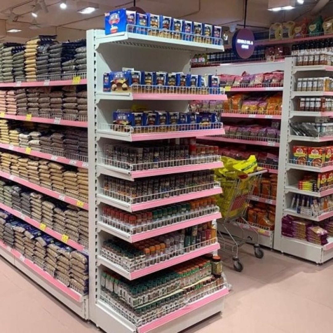 Grocery rack display